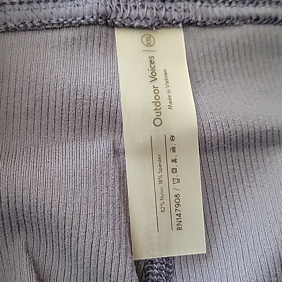 OUTDOOR VOICES KICK FLARE PANTS, Night Sky, XXL, NWT - Picture 8 of 8